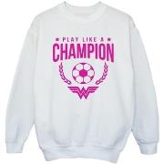 Sweat-shirt enfant Dc Comics Play Like A Champion