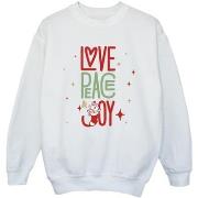 Sweat-shirt enfant Disney The Aristocats Love Peace Joy