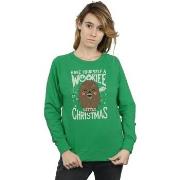 Sweat-shirt Disney Wookiee Little Christmas