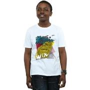 T-shirt enfant Disney Let The Wookiee Win