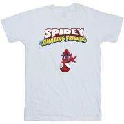 T-shirt enfant Marvel Hanging Upside Down