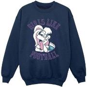 Sweat-shirt enfant Dessins Animés Girls Like Football