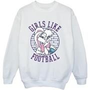 Sweat-shirt enfant Dessins Animés Girls Like Football