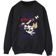 Sweat-shirt Dessins Animés Lola Bunny Girls Play Football