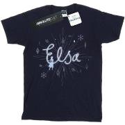 T-shirt enfant Disney Frozen 2 Elsa Snowflake