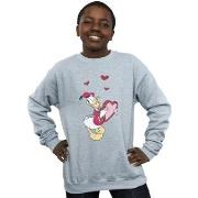 Sweat-shirt enfant Disney Donald Duck Love Heart