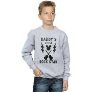 Sweat-shirt enfant Disney Mickey Mouse Daddy's Rock Star