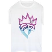 T-shirt Disney Descendants Pink Crown