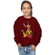 Sweat-shirt enfant Disney Pluto Christmas Reindeer