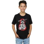 T-shirt enfant Disney The Last Jedi Roll With It