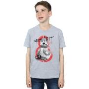 T-shirt enfant Disney The Last Jedi Roll With It