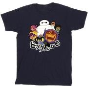 T-shirt enfant Disney Big Hero 6 Baymax Group Manga
