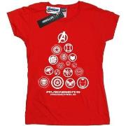 T-shirt Marvel Avengers Endgame Pyramid Icons