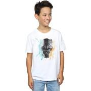 T-shirt enfant Marvel Black Panther Splash