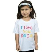 T-shirt enfant Marvel Avengers Endgame I Love You 3000 Crayons