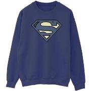 Sweat-shirt Dc Comics Superman Indigo Blue Logo