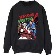 Sweat-shirt Dc Comics Superman Santa Comic