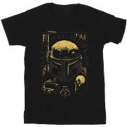 T-shirt enfant Star Wars: The Book Of Boba Fett Galactic Outlaw