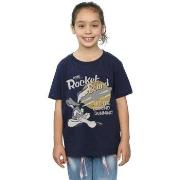 T-shirt enfant Dessins Animés Wile E Coyote Rocket Board