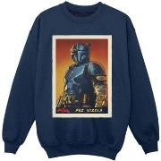 Sweat-shirt enfant Disney The Mandalorian Paz Vizla Card