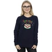 Sweat-shirt Disney The Last Jedi Squeaking Rolling Through The Snow