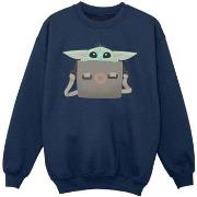 Sweat-shirt enfant Disney The Mandalorian Grogu Luggage