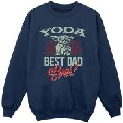 Sweat-shirt enfant Disney Mandalorian Yoda Dad