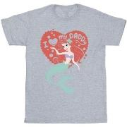 T-shirt enfant Disney The Little Mermaid Love Daddy