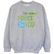 Sweat-shirt enfant Disney The Mandalorian May The Force Be With You