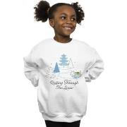 Sweat-shirt enfant Disney The Mandalorian Rolling Through The Snow