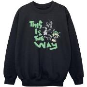 Sweat-shirt enfant Disney The Mandalorian This Is The Way