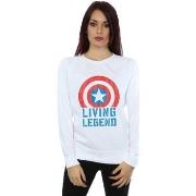 Sweat-shirt Marvel Living Legend