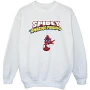 Sweat-shirt enfant Marvel Spider-Man Hanging Upside Down