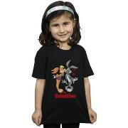 T-shirt enfant Dessins Animés Bugs Bunny And Lola Valentine's Day