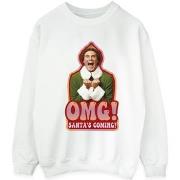 Sweat-shirt Elf Santa's Coming