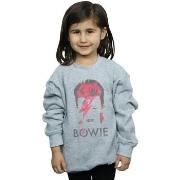 Sweat-shirt enfant David Bowie Aladdin Sane Distressed