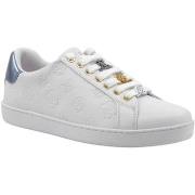 Chaussures Guess Sneaker Donna White Blue FLJROSELE12