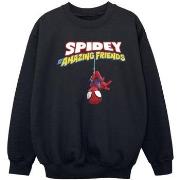 Sweat-shirt enfant Marvel Hanging Upside Down