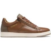 Baskets basses Redskins SOUVENT COGNAC+KAKI