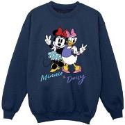 Sweat-shirt enfant Disney Minnie Mouse And Daisy