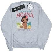 Sweat-shirt enfant Disney Moana Born In The Ocean
