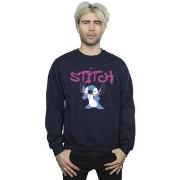 Sweat-shirt Disney Lilo And Stitch Graffiti