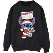 Sweat-shirt Disney Santa's Here