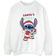 Sweat-shirt Disney Lilo Stitch Santa's Here