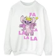 Sweat-shirt Disney Angel Fa La La