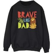 Sweat-shirt Disney The Lion King Brave Like Dad