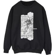 Sweat-shirt Disney The Book Of Boba Fett Fennec Illustration