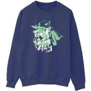 Sweat-shirt Disney The Mandalorian This Is The Way Grogu