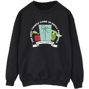 Sweat-shirt Disney The Mandalorian Galaxy's Greetings