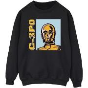 Sweat-shirt Disney C3PO Line Art